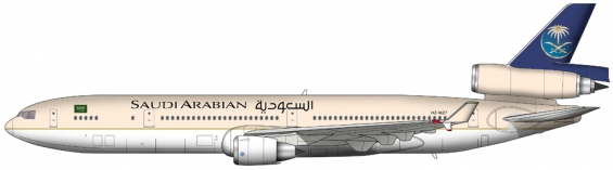 Saudia Airlines -MD11