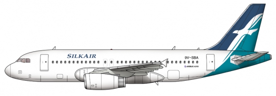 Silkair Airbus A319
