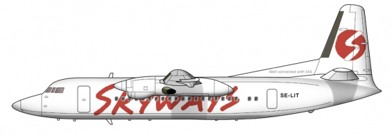 Skyways Fokker 50