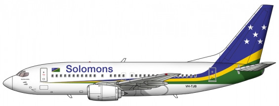 Solomons Boeing 737