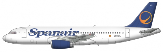 Spanair A320