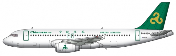 Spring Airlines A320