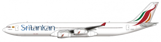 Sri Lankan Airbus A340