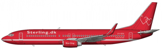 Sterling Boeing 737