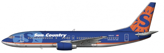 Sun Country Boeing 737-300