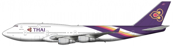 Thai Boeing 747-400
