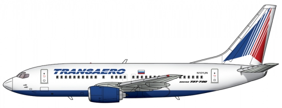 Transaero Boeing 737