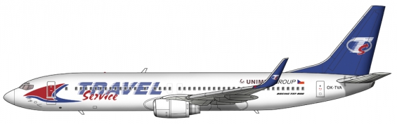 Travel Service Boeing 737