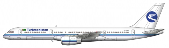 Turkmenistan 757-200