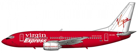 Virgin Express Boeing737-