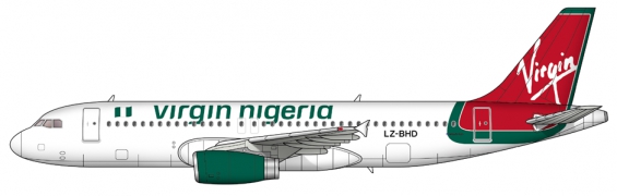 Virgin Nigeria Airbus A320