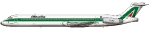 Alitalia MD-82