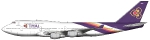 Thai Boeing 747-400