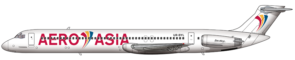 LPH2O - Airline Paint Scheme - Aero Asia DC-9